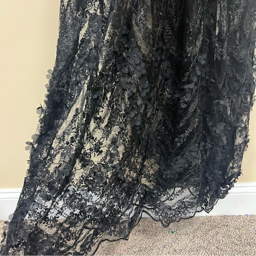 Dress the Population lace embellished maxi dress L - Picture 7 of 14